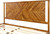 Bme Vivian 14 Inch Deluxe Bed Frame with Headboard, Rustic & Scandinavian Style with Solid Acacia Wood, No Box Spring Needed