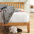 Zinus Alexia Wood Platform Bed Frame with headboard, Solid Wood Foundation with Wood Slat Support, No Box Spring Needed, Easy Assembly, Rustic Pine, Queen