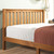 Zinus Alexia Wood Platform Bed Frame with headboard, Solid Wood Foundation with Wood Slat Support, No Box Spring Needed, Easy Assembly, Rustic Pine, Queen