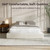 RECCI AirFrame Queen Bed Frame with Headboard, Cloud Upholstered Platform Bed Frame, 5 Inch Foam Cushioned, No Box Spring, Easy Assembly(Beige Chenille)