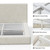 RECCI AirFrame Queen Bed Frame with Headboard, Cloud Upholstered Platform Bed Frame, 5 Inch Foam Cushioned, No Box Spring, Easy Assembly(Beige Chenille)