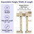 Ultra Wide Adjustable Hospital Bed with 42" Foam Mattress - 14"-30" Height Range, 36”-42”-48” Width Range, 80”-88” Length Range -Full Electric Bariatric Medical Bed