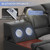 Multifunction Smart King Bed Frame, Luxury Upholstered Platform with Massage Recliner/Bluetooth Speaker/USB Charging Station/Storage Drawers