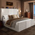 King Size Bed Frame with 55.1" Tall Headboard, Velvet Upholstered Platform Bed with Channel Tufted Wingback, 2 Reading Lights/Storage Shelf