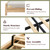 AMERLIFE Wood King Size Bed Frame with Headboard & Footboard, Modern Fluted Wooden Platform Bedframe with Rounded Safety Edges, Wood Slat Support