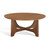 Sasha Wood Coffee Table - Medium Oak - Wood - Modern Round Design - Ideal for Living Room, Family Room