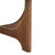 Sasha Wood Coffee Table - Medium Oak - Wood - Modern Round Design - Ideal for Living Room, Family Room