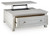 Robbinsdale Farmhouse 1-Drawer Lift-Top Coffee Table with Storage, Antique White