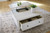 Robbinsdale Farmhouse 1-Drawer Lift-Top Coffee Table with Storage, Antique White