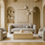Meridian Furniture Piazza Travertine Finish Concrete Indoor/Outdoor Coffee Table