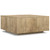 SIMPLIHOME Lockhart Square Coffee Table - 30 inch Wide Solid Mango Wood Living Room Table in Refined Natural, Modern Cocktail Table for Family Room