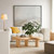 Modway Elowen Kidney Bean Shape Coffee Table in Travertine