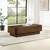 Meridian Furniture 99039Brown-C Oakmont Collection Art Deco Coffee Table with Rich Brown Finish