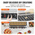 110V Mini Dutch Pancake Baker, 50PCS 1700W Commercial Electric Nonstick Waffle Maker Machine