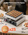 VEVOR Mini Pancake Maker, 25PCS 43mm Diameter Dutch Muffin Waffle Baker, Non-stick Stainless Steel