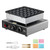 VEVOR Mini Pancake Maker, 25PCS 43mm Diameter Dutch Muffin Waffle Baker, Non-stick Stainless Steel
