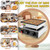 Mini Pancake Maker Machine, 25PCS Mini Dutch Pancake Baker Maker Commercial, Stainless Steel