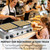 1900W Commercial 50PCS Mini Dutch Pancake Maker 110V, Dual-Zone Heating with Temp & Timer Control