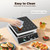 1000W Commercial Mini Pancake Maker, 36 Grids Electric Mini Pancake Griddle Non-Stick Stainless Steel