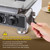 Living Commercial Mini Pancake Maker 50PCS Dutch Pancake Maker 1600W Mini Pancakes Maker Machine