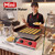 CROSSON Mini Pancake Maker, 25PCS 43mm Diameter Dutch Muffin Waffle Baker, Non-stick Stainless Steel