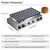 Commercial 50PCS Mini Dutch Pancake Maker 1900W, Adjustable Temp & Timer Control