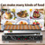 110V Mini Pancake Baker 1800W, 50PCS Commercial Pancakes Maker Machine