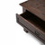 SIMPLIHOME Monroe Square Coffee Table - 38" Wide x 19" High Solid Acacia Wood Living Room Table in Distressed Charcoal Brown