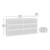 Sauder Harvey Park 6 Drawer Dresser for Bedroom Wooden Dressers & Chest of Drawers, in Grand Walnut