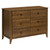 Babyletto Sprout 6-Drawer Double Dresser in Natural Walnut, Greenguard Gold Certified