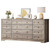 Garvee 12 Drawer Wooden Dressers for Bedroom, Grey Dresser for Adult Bedroom, Modern Wood Chest of Drawers for Living Room, Closet