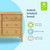 6-Drawer Double Wide Dresser with 9+ inch Drawer Extension in Honey, Greenguard Gold Certified