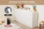 Patikuin Modern White 12-Drawer Dresser & TV Stand with Charging Ports | 61-Inch Long Wooden Chest for Bedroom