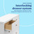 6 Drawer Double Dresser (White) – GREENGUARD Gold Certified, Interlocking Drawer System, Pre-Installed Drawer Tracks