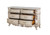Acme Gorsedd 6-Drawer Wooden Dresser with Marble Top in Golden Ivory