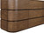 Mid-Century Modern Dresser with Rich Brown Finish, Walnut Veneer, Mix of Solid Wood and MDF, 70" W x 20" D x 32" H, Brown
