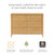 Babyletto Sprout 6-Drawer Double Dresser in Honey, Greenguard Gold Certified