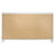7-Drawer Dresser with Acrylic Panel, Crystal Hardware, Curved Handles, Turned Legs, Modern Classic Style - Bedroom - White