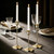 10 Sets Candle Gold Metal Candlestick Holders -Vintage Modern Metal Taper Candle Holders, Decorative Centerpiece for Table Mantel