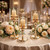 Set of 6 Tall Candlestick Holders Windproof Taper Candle Holders, Metal Stand for Table Centerpiece Outdoor Indoor