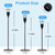 Black Candlestick Holder Set of 24 for Taper Candles, Decorative Candle Holders Bulk Candle Stick Holders Taper Candle Holders for Table Centerpiece