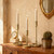 Vintage Cast Iron Taper Candle Holders Set of 3 Antique Brass Candlestick Stands Rustic Wedding Dining Table Centerpieces