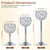 Silver Crystal Candle Holders Candlestick Holders - 2 Sets Tall Bling Bowl Candelabra Centerpieces for Dining Table