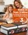 110V Mini Pancake Maker, 50PCS Commercial Dutch Pancake Griddle w/Non-Stick Coating