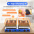 Mini Dutch Pancake Baker, 50Pcs Commercial Mini Pancakes Maker, 1700W | 5min Timer