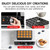 Pancake Maker,25pcs Mini Pancake Maker Machine | 1700W Commercial Electric Poffertjes Grill