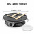 Morning Star 13" Electric Crepe Maker, Nonstick Pancake Griddle, Adjustable Temperature Control