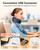 BETOVIN Heated Neck Brace Cervical Collar - Neck Support Brace with Heating Pad, Soft Foam Wraps Keep Vertebrae Stable and Aligned for Relief of Cervical Spine Pressure for Women & Men (S Size) Blue