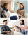 BETOVIN Heated Neck Brace Cervical Collar - Neck Support Brace with Heating Pad, Soft Foam Wraps Keep Vertebrae Stable and Aligned for Relief of Cervical Spine Pressure for Women & Men (S Size) Blue