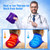 ONLYCARE Neck Ice Pack Wrap Gel - Upgraded Shoulder Ice Packs for Injuries Reusable, Hot and Cold Compress Ice Packs for Neck, Relief of Pain, Swelling, Sprains, Office Pressure